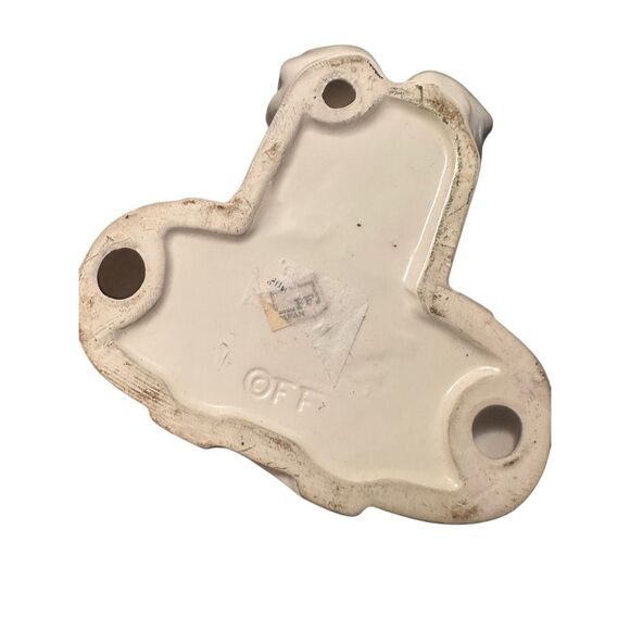 Fitz & Floyd Vintage Art Deco Woman Moon Candle holder Hands Spiritual Ceramic G - Picture 4 of 11